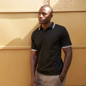 T-shirt décontracté unisexe Ultifresh ODM à manches courtes, panneau contrasté, tissu respirant en laine non tissée, brodé - Product Image 6