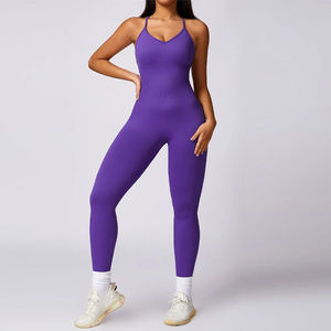 ชุดออกกำลังกายสำหรับผู้หญิงชุดออกกำลังกายฟิตเนสโยคะฟิตเนสแบบระบายอากาศได้ - Product Image 2