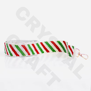 CRYSTAL CRAFT Perles de verre Go Tigers Style indien Couleur et taille personnalisées Sangle de sac avec option de logo personnalisé - Product Image 4