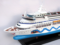 Gia Nhien Fabricant Conception Personnalisée quantité minimale de commande Basse Modèle Aida Vita Trophée MODÈLE DE BATEAU EN BOIS MODÈLE DE BATEAU EN BOIS DE HAUTE QUALITÉ Fait à la main
