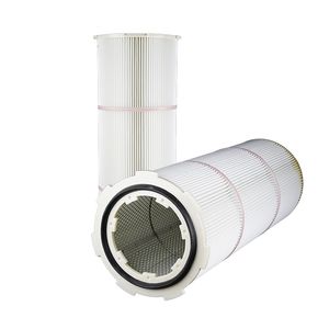 Cartucho de Filtro para Colector de Polvo Industrial, Eliminación del 99.9% de PM2.5, Membrana CN-CA, Elemento de Filtro Plegable, Ecológico, ISO 5011 - Product Image 2