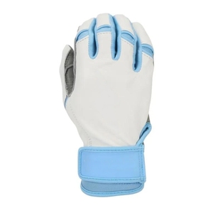 Gants de frappe de baseball bleu ciel, blancs et gris, légers, performants, avec paume antidérapante durable pour l'entraînement, fourniture OEM - Product Image 2