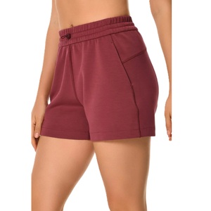 Meilleure vente Short de plage de sport pour femme 100% coton Logo personnalisé coupe ample respirant grande taille course d'été Logo personnalisé - Product Image 1