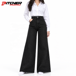 Jeans en denim pour femmes en gros, jeans skinny, denim noir pour les marques de mode, denim personnalisé, fourniture de marque privée - Product Image 4
