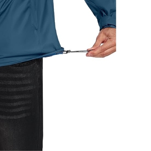 2025 Popular High Quality <b>Smart</b> Casual Sportswear Hooded Nylon <b>Jacket</b> Durable Men's Outdoor Waterproof <b>Jacket</b> - Product Image 4