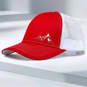 Gorra de béisbol unisex de verano, gorra de camionero de algodón 100%, malla ajustable, protector solar informal para exteriores para primavera, otoño, viajes, Playa - Product Image 2
