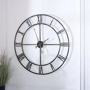 Reloj de Pared Metálico de Alta Calidad 2026 en Negro con Acabado Antiguo para Decoración de Paredes, Fabricante Mundial - Product Image 5