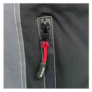 Gilet souple sans manches noir pour hommes, gilet de randonnée extérieur personnalisable, coupe-vent et imperméable, pour l'hiver - Product Image 6