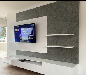 Bloque fino flexible de chapa de piedra pizarra natural para decoración de paredes interiores disponible en tamaños gruesos 61x122cm 122x244cm - Product Image 5