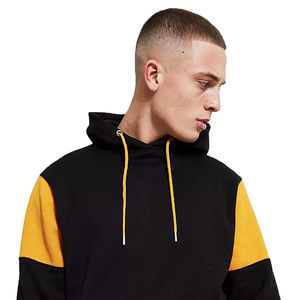 Wholesale New Fashion <b>Men</b> Autumn Winter <b>Hoodies</b> Street Long Sleeve Loose Solid Color Casual Fleece Tops <b>White</b> <b>Hoodies</b> Thermal - Product Image 4