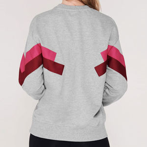 2025 nouveauté haute coton hommes sweat personnalisé bloc de couleur dernière Collection grande taille femmes sweat - Product Image 3