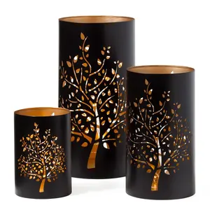 Top Selling Metal Votive <b>Tea</b> <b>Light</b> <b>Candle</b> Holders set of 3 - Product Image 2