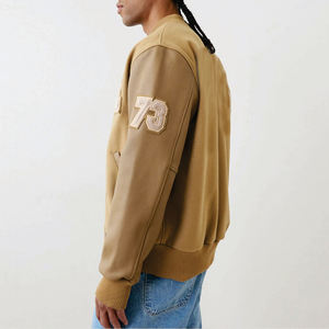 Último Diseño de Moda de calidad superior American Street Fashion Baseball Wear Letterman Varsity chaqueta de invierno para la venta - Product Image 3