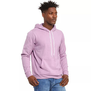 Veste polaire décontractée à capuche en coton 100% pour hommes lourds pour l'hiver 2025 - Product Image 5