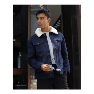 Chaqueta Sherpa de Alta Calidad para Hombre, Ecológica, Antipilling, Sostenible, Transpirable, 100% Algodón, Resistente al Viento, de Secado Rápido, Corte Regular - Product Image 6