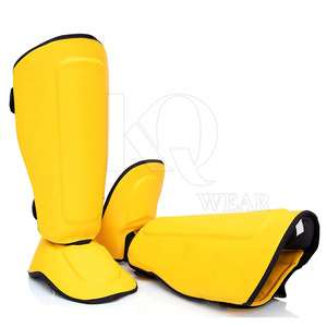 Training Shin <b>Pads</b> Leather Lightweight Durable Professional Protection Adjustable for Football Training <b>Practice</b> Matches Sports - Product Image 5