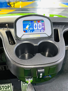 2024 voiturette de club de golf populaire haute performance loisirs visites 4 voiturettes de golf levées par passager en vente avec tableau de bord - Product Image 2