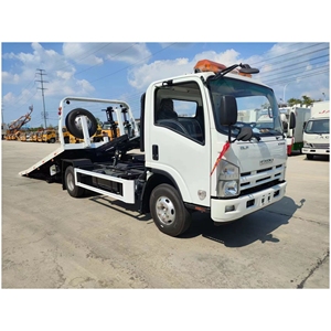 Çin ürünleri/tedarikçileri. Araba yol yardımı için hafif görev Lhd 4X2 ISUZU Flatbed tamirci çekme kamyon - Product Image 1
