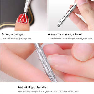 Ensembles de tondeuse à manucure professionnelle outils de pince à cuticules ongles en acier inoxydable peau morte enlèvement des cuticules pince à ongles et ensemble de poussoir - Product Image 3