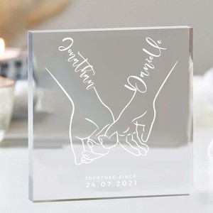 2025 Bloc transparent imprimé UV Style moderne écologique Cadeau précieux personnalisé pour des moments spéciaux et des souvenirs - Product Image 2