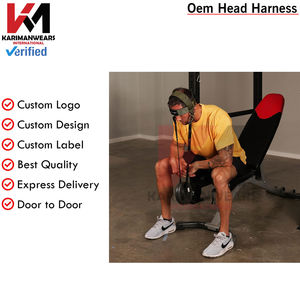 Arnés de Cabeza para Levantamiento de Pesas, Personalizable en Color y Logotipo, de Algodón/Poliéster Resistente, para Gimnasio - Product Image 5