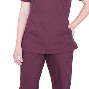 ShiftFlex professionnel médical gommage costume léger confortable tissu tissé Stretch Fit uniformes hospitaliers optimaux - Product Image 4