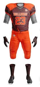 Maillot de football américain avec logo personnalisable pour hommes et femmes, vêtements respirants en couleurs sublimées, Offre Spéciale pour adultes - Product Image 2