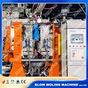 50L 60L nhựa mở Top màu xanh trống <span class=keywords><strong>HDPE</strong></span> PE hóa chất Thùng thổi đúc Máy làm - Product Image 5