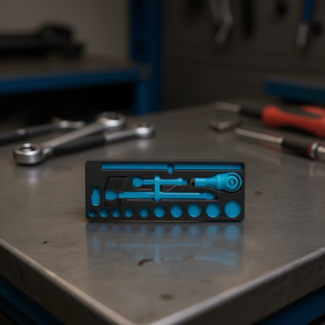 แผ่นโฟมนุ่ม 2 ส่วนประกอบ Hazet สำหรับผลิตภัณฑ์แทรกเกลียว 163-399 - Product Image 3