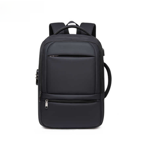 Mochila escolar negra ligera para niños y niñas, cómodo uso diario con compartimentos espaciosos, técnica de bordado, Forma cuadrada - Product Image 4