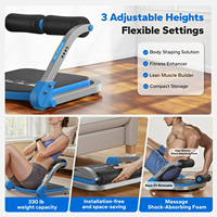 Máquina Multifuncional Seis en Uno para Ejercicios Abdominales, Dispositivo de Asistencia para Abdominales, Dispositivo Multifuncional para la Salud Abdominal