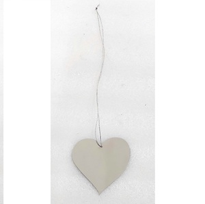 Colgante de Corazón de Metal Hecho a Mano, Brillante y Reflectante, Adorno Decorativo Colgante con Cuerda para Navidad, Festividades y Decoración de Eventos - Product Image 4