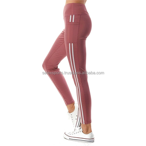 Leggings de yoga pour femmes Pantalon de course à pied à taille haute et compression - Product Image 3