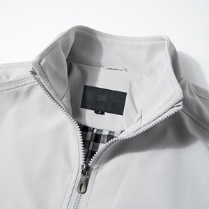 Chaqueta Cortavientos con Cremallera de Diseño Personalizado Ligera de Alta Calidad para Hombre, Chaqueta Impermeable de Estilo Clásico y Moderno para Exteriores - Product Image 4