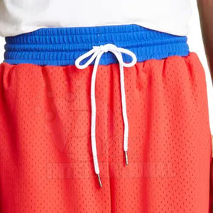<b>Elastic</b> Waist Men Mesh Shorts Sustainable & Comfortable Mesh Shorts For Men Fitness Wear Mesh Shorts - Product Image 5