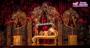 Estructuras Metálicas Modernas para Fondo de Escenario de Boda, Decoración de Lujo para Bodas, Diseño de Boda con Estructura Metálica, Soporte de Acero Inoxidable, Reino Unido - Product Image 5