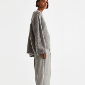 2025 nuevos pantalones apilados a cuadros con estampado informal de lana transpirabilidad deportes Jogger pantalones de chándal decoración de encaje estilo frontal plano - Product Image 5