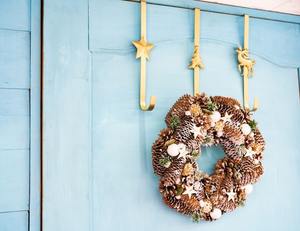 Elegante soporte de media de Metal para chimenea de Navidad Mantel decoración festiva del hogar soporte de suspensión para exhibición de vacaciones - Product Image 4