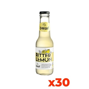 Lurisia Italian Bitter Lemon <b>Soda</b> Premium Quality 150ml Glass <b>Bottles</b> 30 Pack for Home Use Carbonated Drinks - Product Image 1
