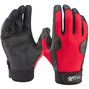 Gants de frappe de baseball en cuir véritable respirants pour hommes - Design personnalisable, support de poignet durable, toutes tailles disponibles, haute qualité - Product Image 5