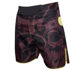 Shorts de MMA personnalisés pour hommes - Lavés, extensibles, respirants, légers, pour l'entraînement, le combat, le grappling, la boxe, le kickboxing - Product Image 1