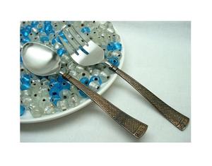 Cadeaux de mariage ensemble de couverts en argent meilleure qualité en acier inoxydable ensemble de couverts outils de cuisine ménage couverts ensemble de couverts - Product Image 5