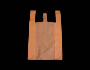 Bolso de tela no tejida naranja - Product Image 3