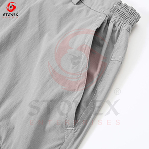 Pantalones cortos Cargo para hombre, ropa de calle, 6 bolsillos con logotipo personalizado, pantalones cortos Cargo para hombre - Product Image 4