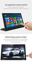 8 10,1 13,3 15,6 17,3 pulgadas tipo L tableta Android 8 "-55" Pos Hotel impresora reproductor de publicidad pantalla táctil señalización Digital