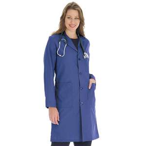 Vente chaude Conceptions Médicales Uniforme Médecin Blanc Couleur Bonne Qualité Dame Médecin Blouse Lab Manteaux Robe pour Dames En Gros - Product Image 2