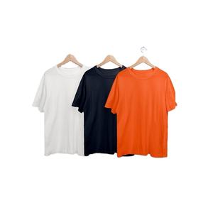 Camiseta de algodón 100% Premium de alta calidad personalizada, camiseta en blanco con cuello redondo y logotipo impreso personalizado para hombre del proveedor de BD - Product Image 5