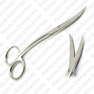 Goldman-Fox Tijeras Quirúrgicas Profesionales Doble Curva Fuente Manual ISO CE Aprobado para Instrumentos Quirúrgicos Suaves Base - Product Image 5