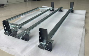 Barres de toit Ford <span class=keywords><strong>Transit</strong></span> 2 avec un rouleau arrière (AT123+A30) / pour les fourgonnettes <span class=keywords><strong>Transit</strong></span> <span class=keywords><strong>L2</strong></span>, L3, L4 et sont spécifiques au véhicule - Product Image 6