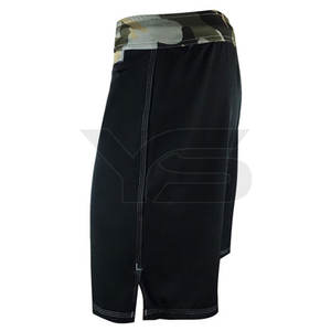 Pantalones cortos de lucha MMA impresos personalizados de alta calidad al por mayor de fábrica con servicio OEM para adultos - Product Image 3